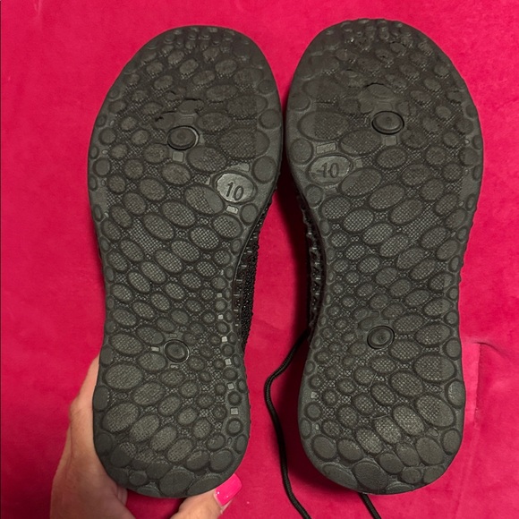 Black Knit Sneakers - Picture 6 of 6